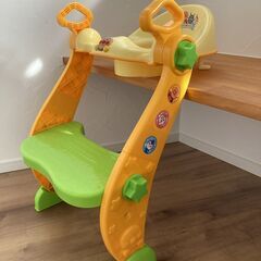 アンパンマン ステップ付き2WAY　補助便座の画像