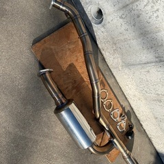 ボルボ　v50 オーダー作成マフラーの画像