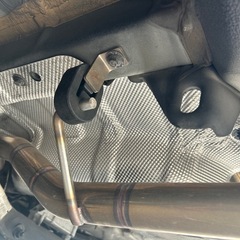 ボルボ　v50 オーダー作成マフラーの画像