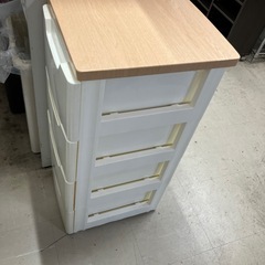 O2512-094 4段カラーボックス 収納ケース 中古の画像