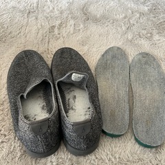 Allbirds Wool Loungers メンズ11 グレー 洗濯済み 軽量ウールの画像