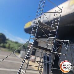 ✨アルインコ　中古　WTF-1A　タワー式足場　移動式　ローリングタワー✨うるま市田場✨の画像