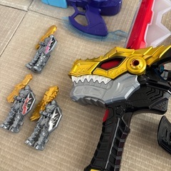 戦隊系のおもちゃグッズの画像