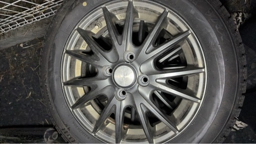 155/65R14 アルミホイール　スタッドレス　4本セット
