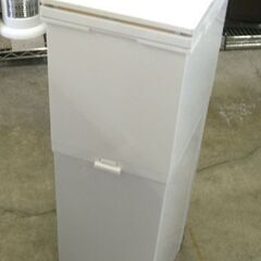 ASVEL 2段 分別 ゴミ箱 ダストボックス 高79㎝ アスベル キャスター付き ごみ箱 プッシュ式 縦型 ペダル式札幌市 白石区 東札幌の画像