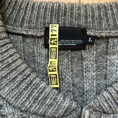 Mr.JUNKO メンズセーター　Lサイズの画像
