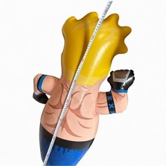 空気で膨らんでるの画像