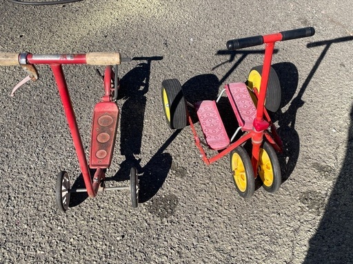 ローラースルーゴーゴー、ヘンテコ自転車　ジャンク