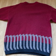 メンズセーター ジャガードパリ Lサイズの画像