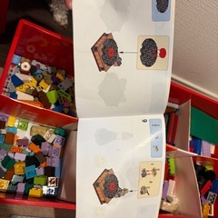 レゴ　LEGO 箱付き　パーツ大量の画像