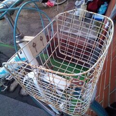 自転車／子供用／女の子向け／中古／22インチの画像