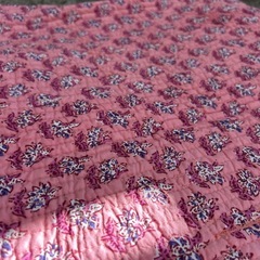 キルティング生地　布の画像