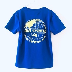 【急募‼️】ジュンスポーツクラブ キッズ Tシャツ ★青 ブルー 130cmの画像