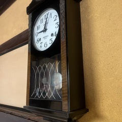 古時計（ボンボン時計）の画像