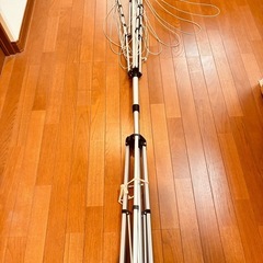 折りたたみ物干しの画像