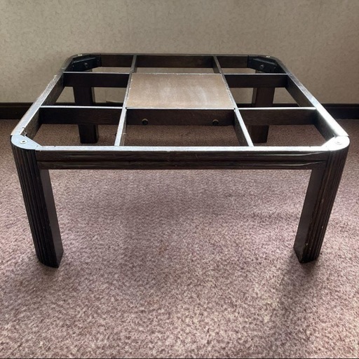 カサブランカ こたつ 座卓 幾何学模様 藤 ラタン 民藝 民芸 昭和レトロ カサブランカ こたつ 座卓 幾何学模様 藤 ラタン 民藝 民芸 昭和レトロ