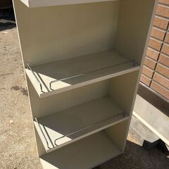 JM20502S)オープンスリムラック 幅：約20cm 高さ：約85cm  奥行：約44cm 中古品【取りに来られる方限定】の画像