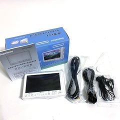 4.5インチ ワンセグ対応ポータブルラジオ, AM/FMラジオ受信に対応 の画像