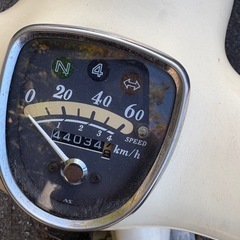 ホンダ　リトルカブ　4速　バイク　車体　の画像