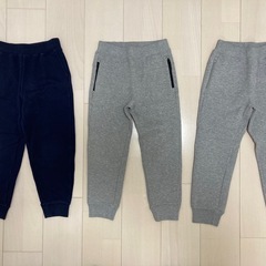 120cmユニクロボトムス8着の画像