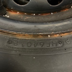 14インチ　スタッドレスホイル付きの画像