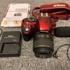 Nikon D3300 18-55 VR II レンズキット＋ステレオマイクロホン ME-1の画像