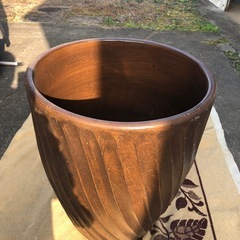 焼き物、植木鉢。の画像