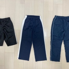 120cmジャージセットアップ、ボトムス6着の画像