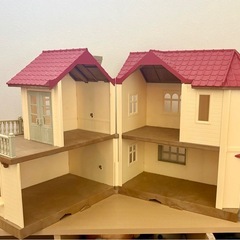 シルバニア　赤い屋根のおおきなお家の画像