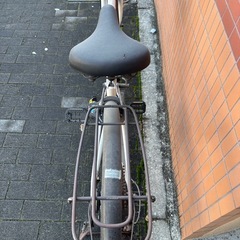 daccarat 自転車　白　おそらく27インチですの画像