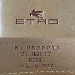 エトロETRO札入れ ロングウォレット フラップ式二つ折り長財布 二つ折り財布 折財布 さいふ サイフ 小銭入れ無ブラウン茶色ペイズリーイタリア製メンズmen’s男性用紳士ユニセックス男女兼用レディースlady's LADYS女性用婦人ウィメンズwomen’sの画像