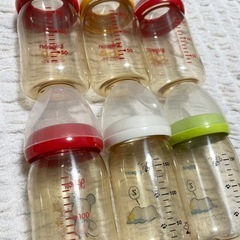 ピジョンプラスチック哺乳瓶160ml 6本セットの画像