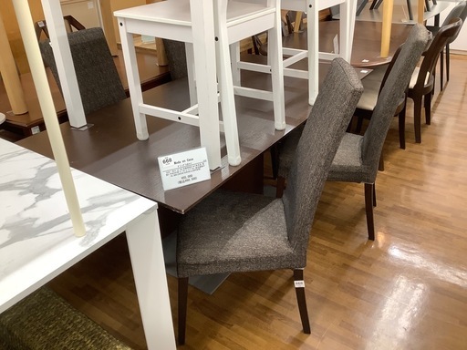 90分の無料軽トラック貸出サービス！Moda en Casa ダイニング5点セット