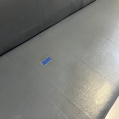 ソファー3台　ブルー系の画像