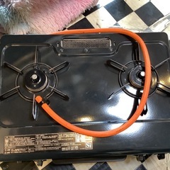 【リサイクルサービス八光】2020年製　パロマ ガスコンロ　LPガス 左強火　IC-S37K-Lの画像