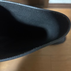 DAFNA ロングブーツ 39 24.5cm黒　ブラック　レインブーツ　長靴の画像