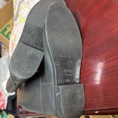 DAFNA ロングブーツ 39 24.5cm黒　ブラック　レインブーツ　長靴の画像