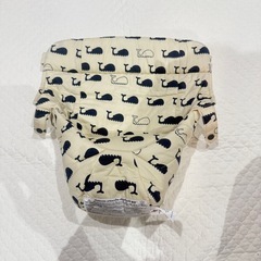 エルゴ　インサート　クジラ柄　アイボリーの画像