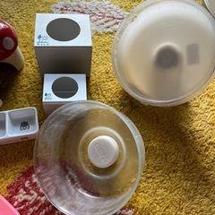 ハムスター飼育グッズ　回し車お皿などまとめての画像