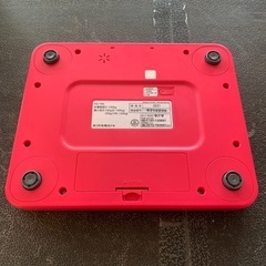 【タニタ】【体重計】2021年製 クリーニング済み【管理番号10412】の画像