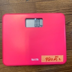 【タニタ】【体重計】2021年製 クリーニング済み【管理番号10412】の画像