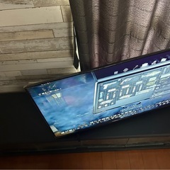 【無料】50型対応テレビ台｜ガラス扉・観音開きの画像