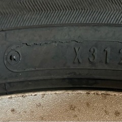 バリ山 155/65R14 ダンロップスタッドレスタイヤホイールセット 4本 2022年製造の画像