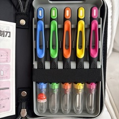 小学校などで使う　彫刻刀セットの画像