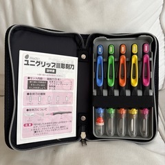 小学校などで使う　彫刻刀セットの画像