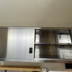 タニコー tanico　業務用　ステンレス　吊り戸棚　吊戸棚　Ｗ１５００ｘＤ３５０ｘＨ６００ｍｍ　店舗　飲食店　厨房の画像