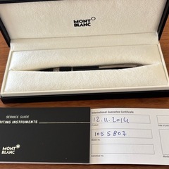 新品箱入りモンブラン スターウォーカーボールペンの画像