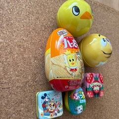 あげます　かわいいキャラクター缶　の画像