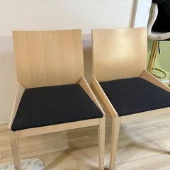 無料、ダイニング椅子6脚の画像