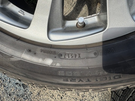 225/65R17 ホイール付きスタッドレス　ハリアー　　